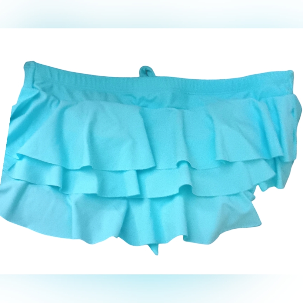 Heat Move Women's Swimsuit Top light Blue Size XL